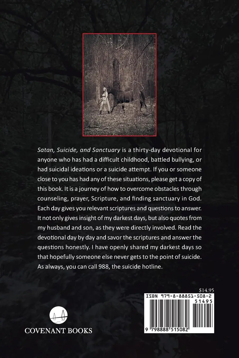 Rückseite: 9798888515082 | Satan, Suicide and Sanctuary | Dawn Early | Taschenbuch | Englisch