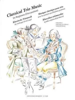 Cover: 9781480305182 | Classical Trio Music for Beginners (First Position): Score and Parts
