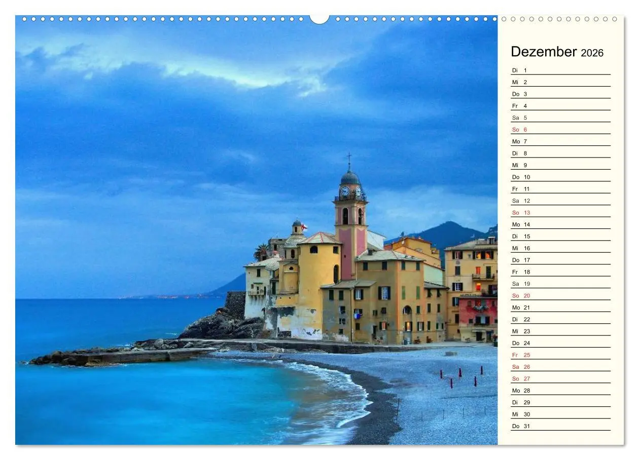 Bild: 9783457985182 | Ligurien - Berge und Meer (Wandkalender 2026 DIN A2 quer), CALVENDO...
