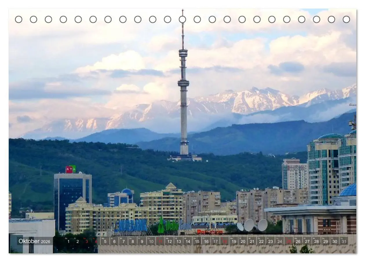 Bild: 9783516215182 | Kasachstan - Eine Bilder-Reise (Tischkalender 2026 DIN A5 quer),...