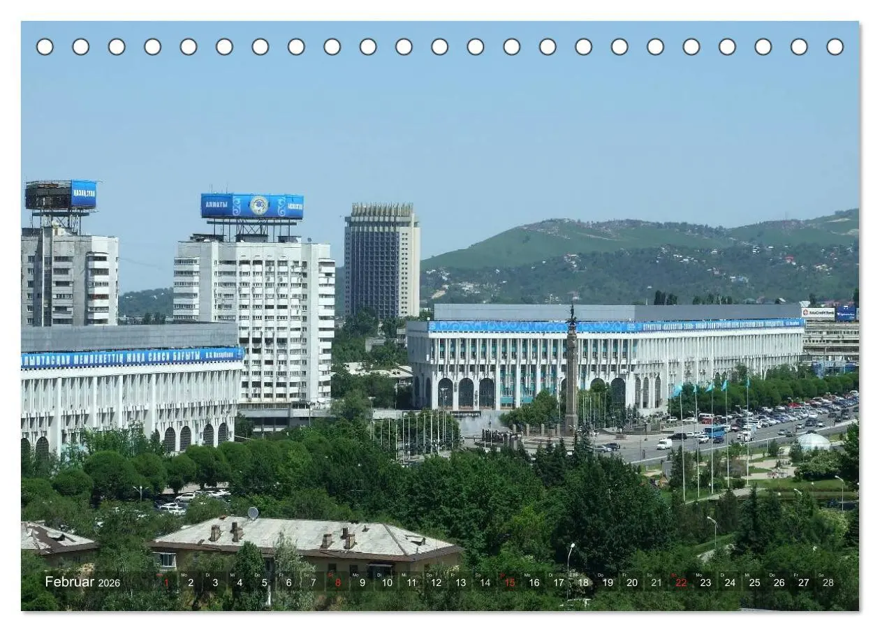 Bild: 9783516215182 | Kasachstan - Eine Bilder-Reise (Tischkalender 2026 DIN A5 quer),...