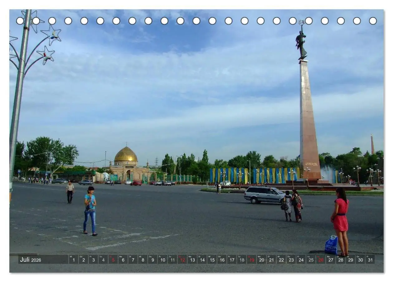 Bild: 9783516215182 | Kasachstan - Eine Bilder-Reise (Tischkalender 2026 DIN A5 quer),...