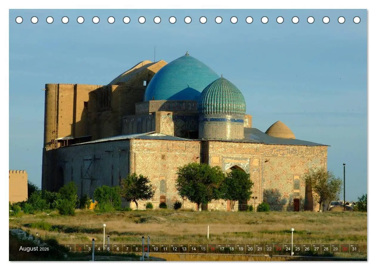 Bild: 9783516215182 | Kasachstan - Eine Bilder-Reise (Tischkalender 2026 DIN A5 quer),...