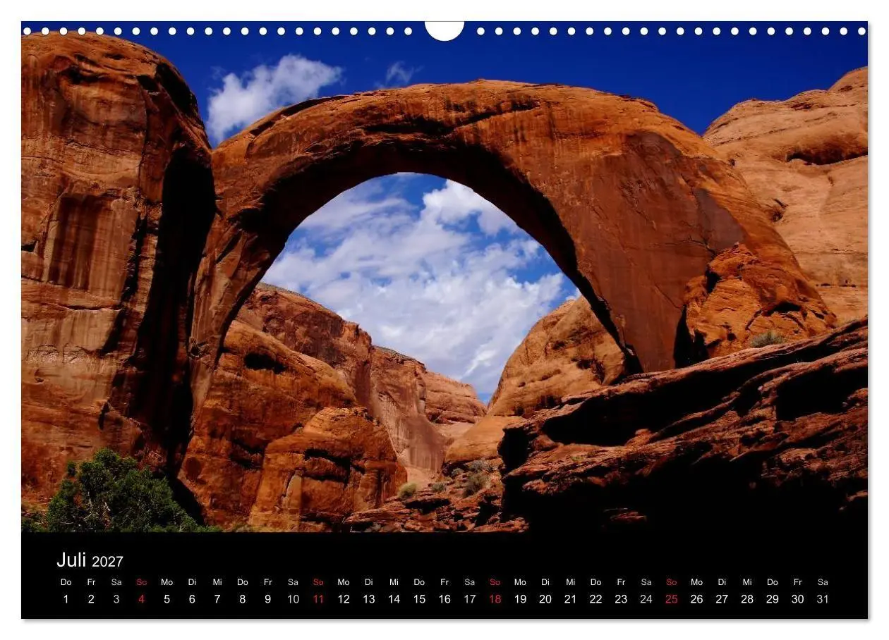 Bild: 9783594125182 | USA-Südwesten von seiner schönsten Seite 2027 (Wandkalender 2027...