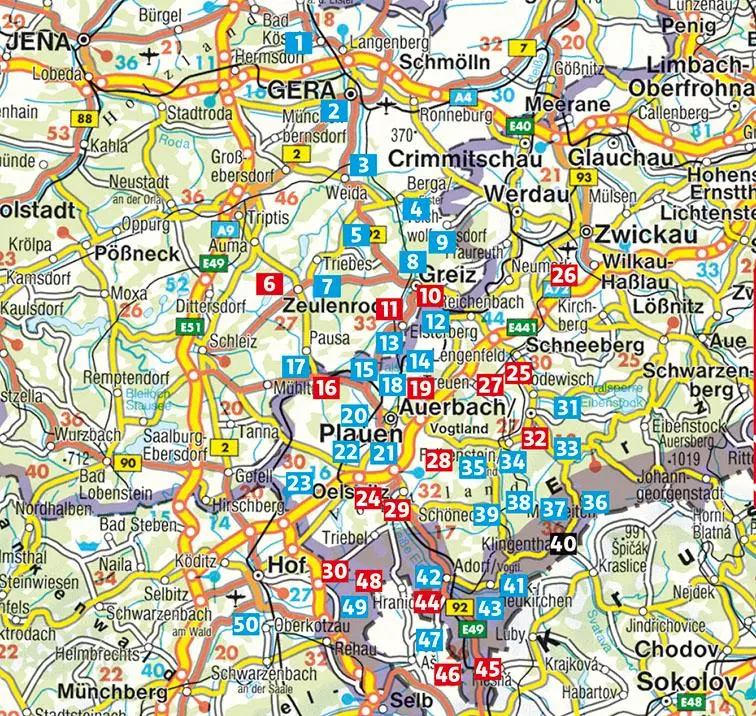 Bild: 9783763345182 | Vogtland | Klaus Kaufmann | Taschenbuch | Rother Wanderführer | 264 S.
