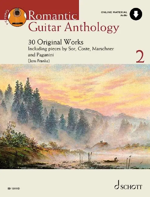 Cover: 9781847615282 | Romantic Guitar Anthology - Volume 2 | 30 Original Works | Jens Franke