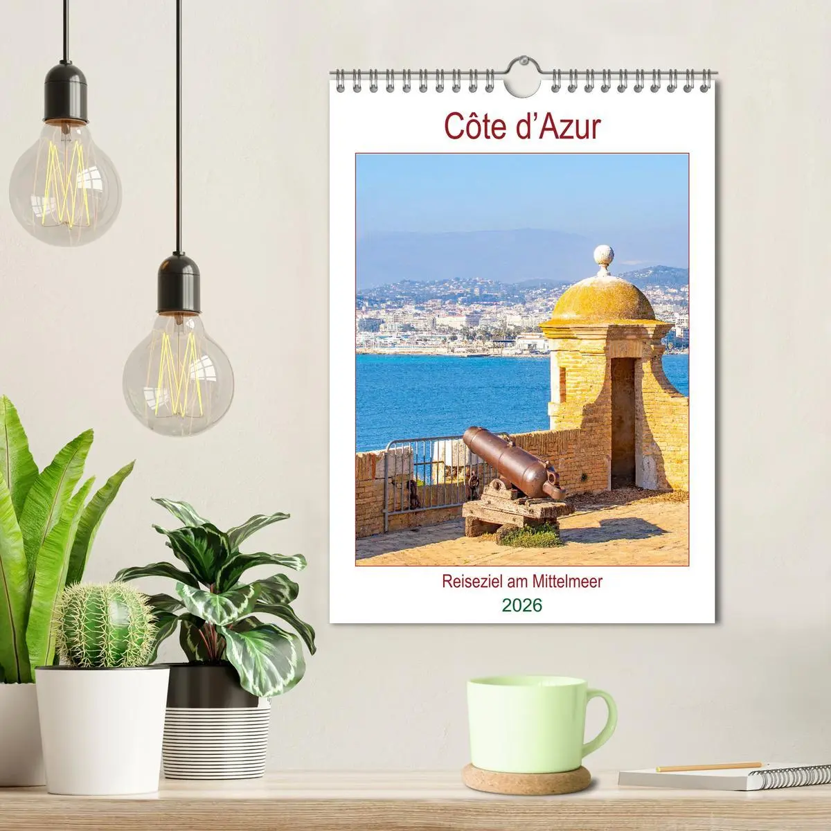 Bild: 9783516375282 | Côte d'Azur - Reiseziel am Mittelmeer (Wandkalender 2026 DIN A4...