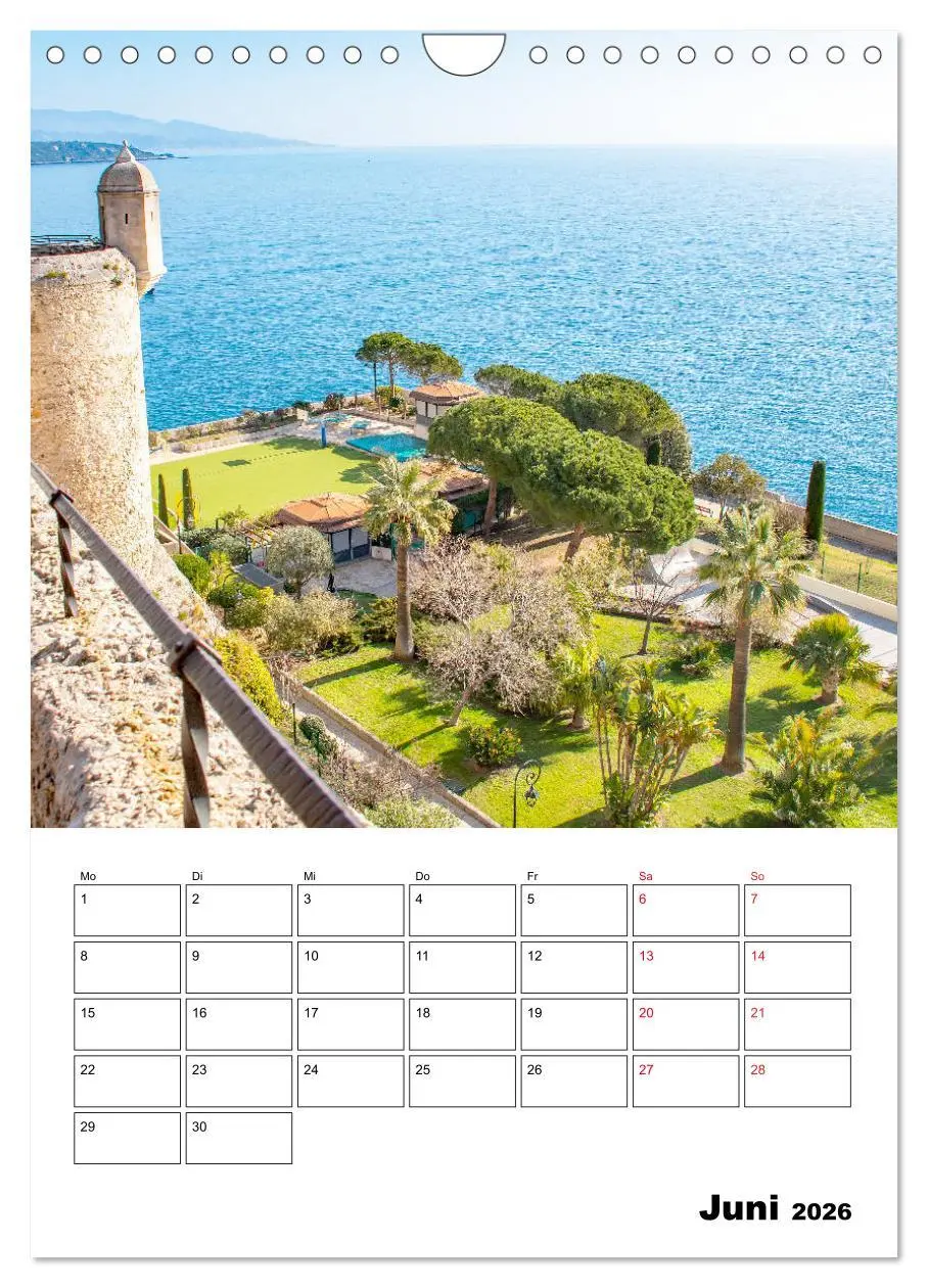 Bild: 9783516375282 | Côte d'Azur - Reiseziel am Mittelmeer (Wandkalender 2026 DIN A4...
