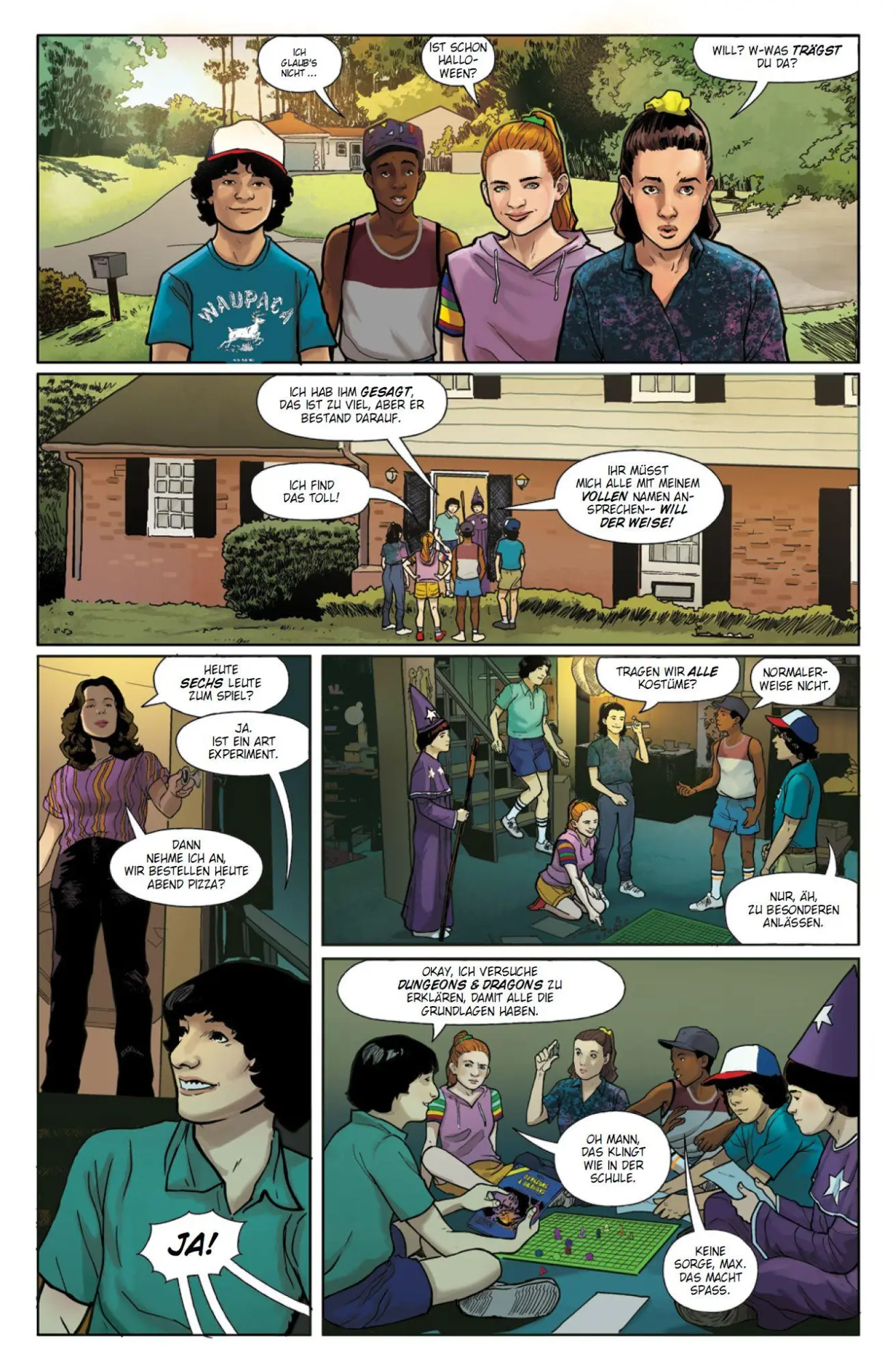 Bild: 9783741625282 | Stranger Things und Dungeons &amp; Dragons | Das Comic-Crossover | Buch