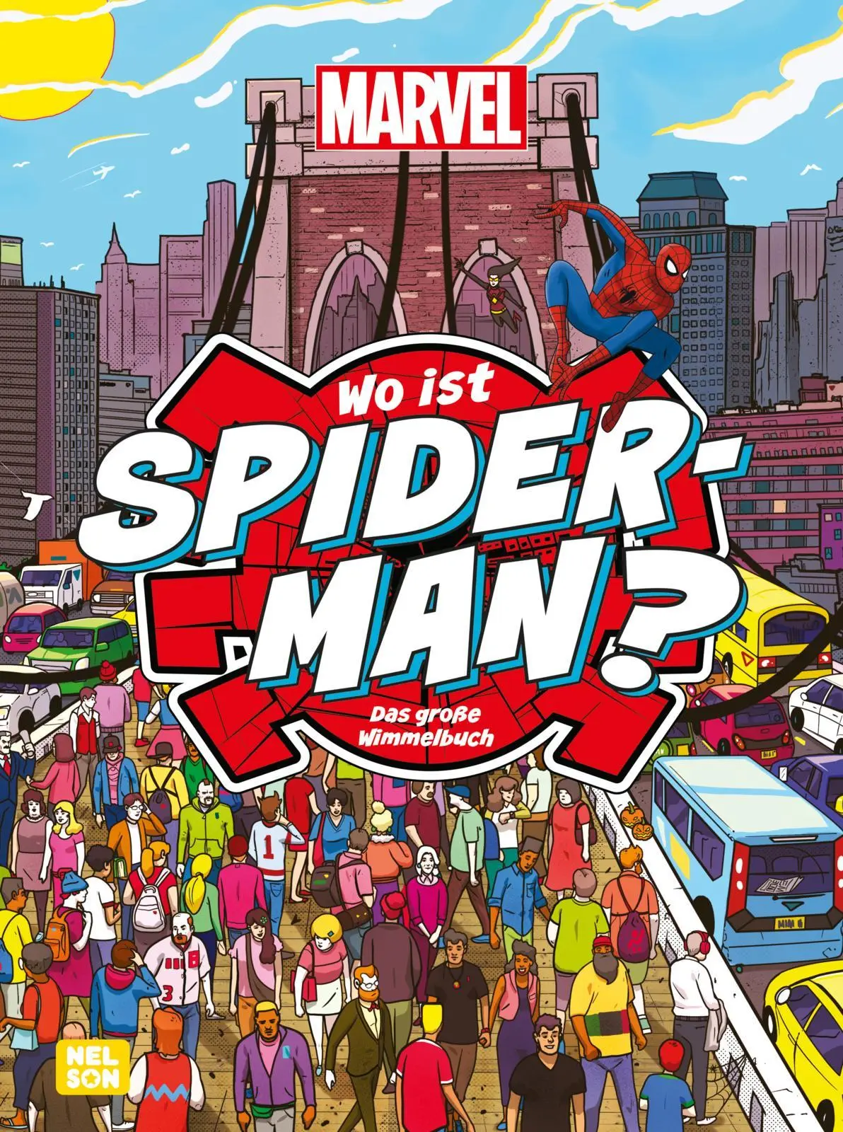 Cover: 9783845125282 | Marvel: Wo ist Spider-Man? Das große Wimmelbuch | Marvel | Buch | 2024