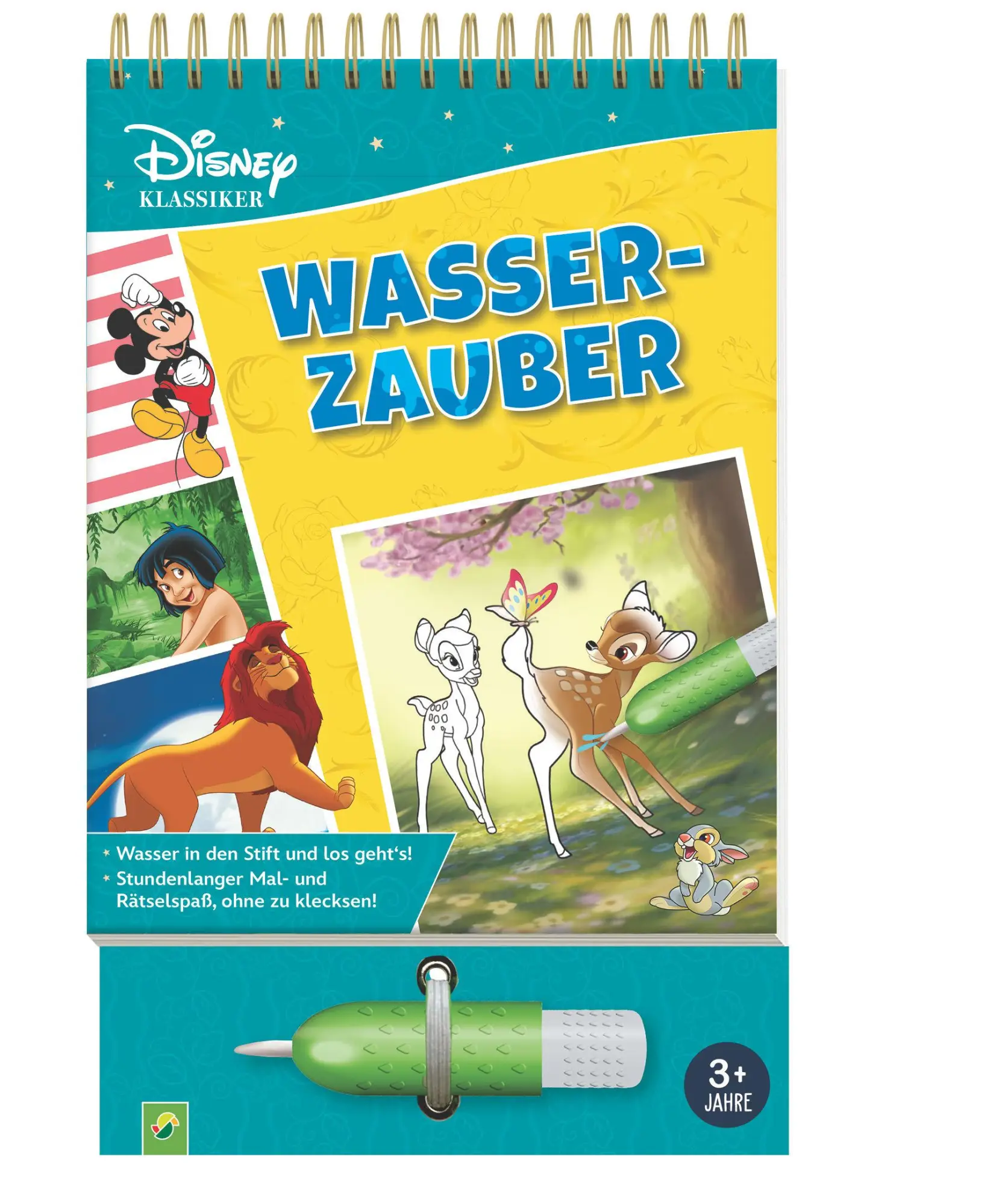 Cover: 9783849945282 | Disney Klassiker Wasserzauber - einfach mit Wasser malen | Verlag