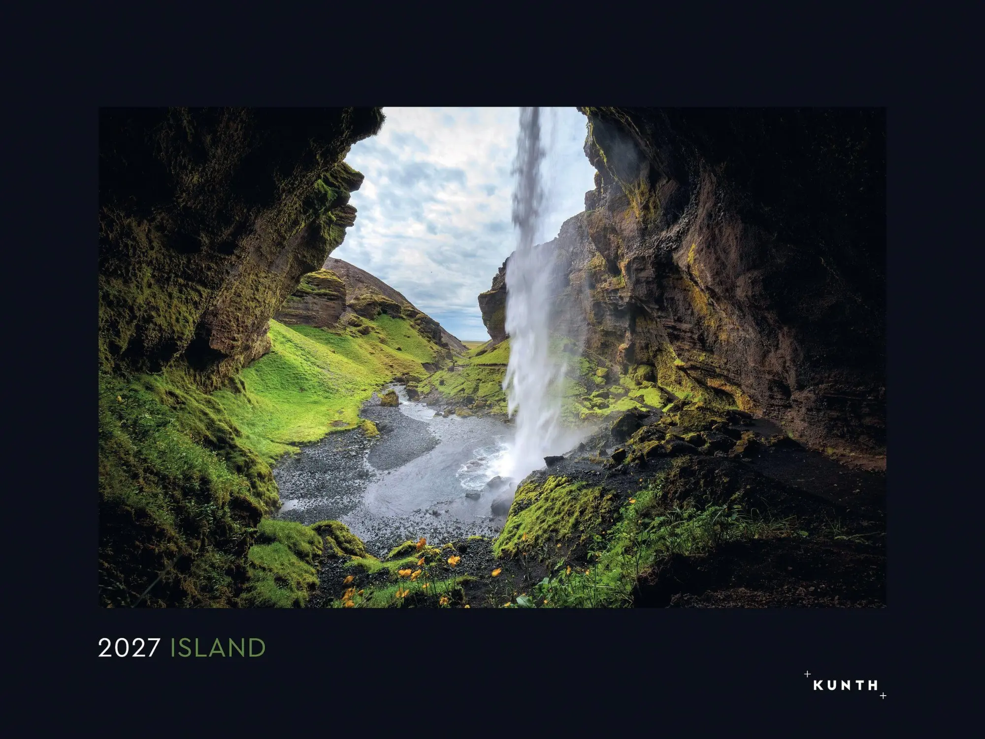 Cover: 9783965915282 | Island - KUNTH Wandkalender 2027 | Kalender | 14 S. | Deutsch | 2027