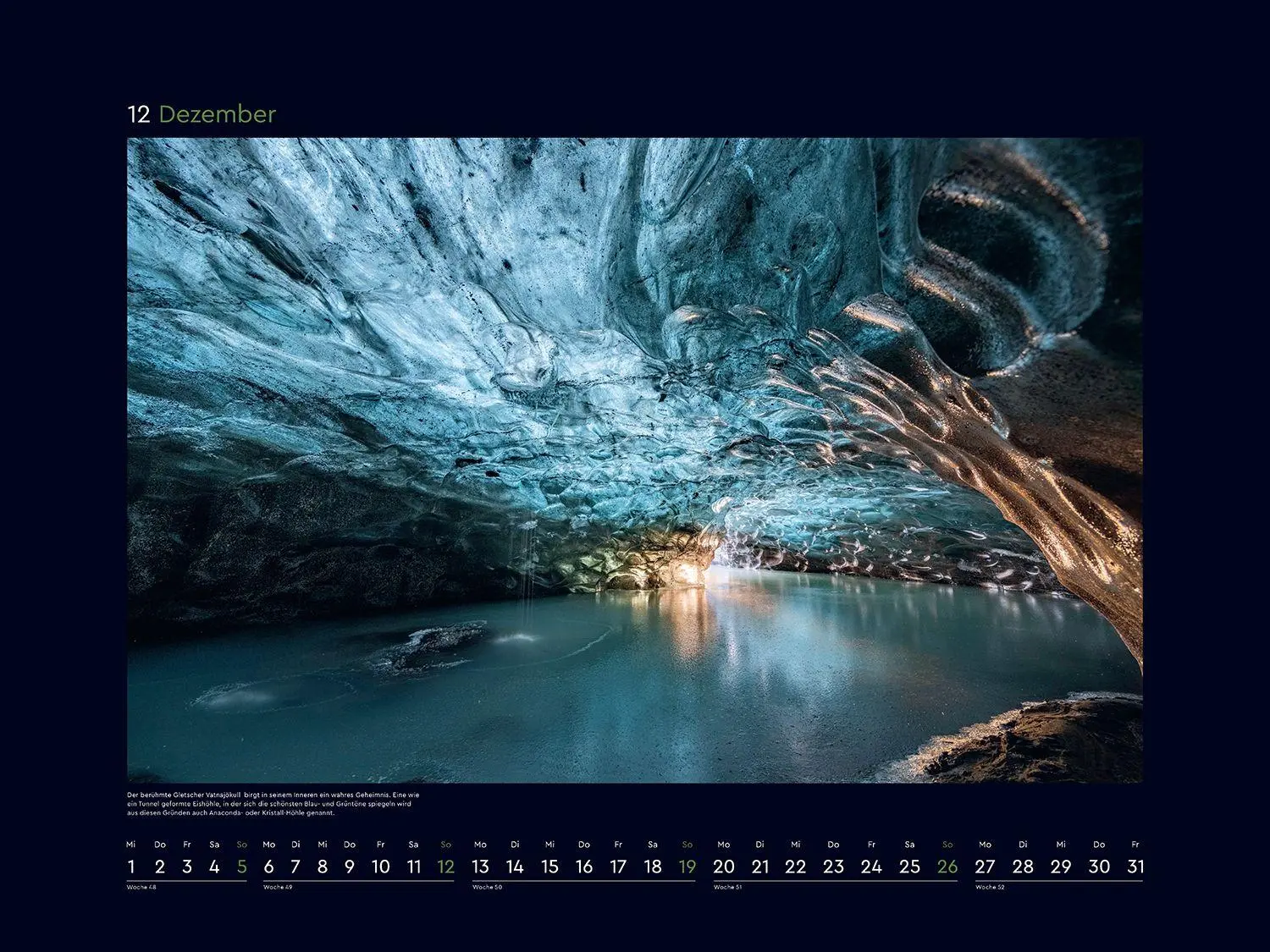 Bild: 9783965915282 | Island - KUNTH Wandkalender 2027 | Kalender | 14 S. | Deutsch | 2027