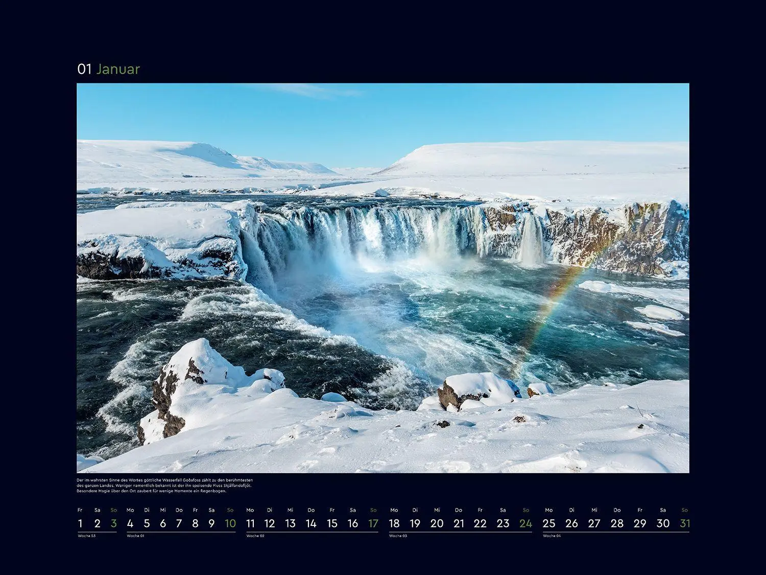 Bild: 9783965915282 | Island - KUNTH Wandkalender 2027 | Kalender | 14 S. | Deutsch | 2027