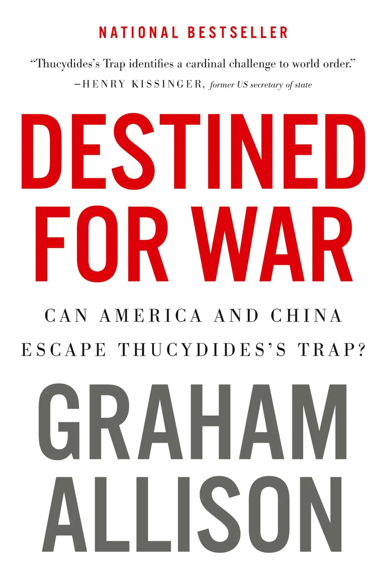 Cover: 9781328915382 | Destined for War | Can America and China Escape Thucydides's Trap?