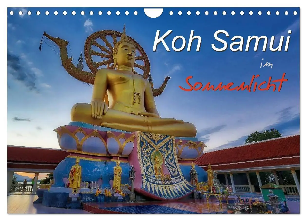 Cover: 9783457965382 | Koh Samui im Sonnenlicht (Wandkalender 2026 DIN A4 quer), CALVENDO...