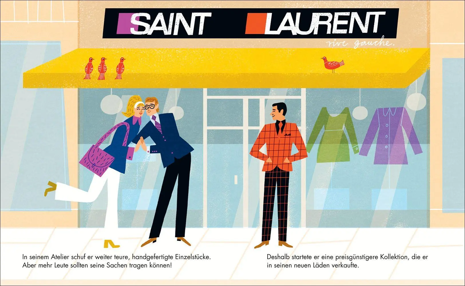 Bild: 9783458645382 | Yves Saint Laurent - Little People, BIG DREAMS (Deutsche Ausgabe)