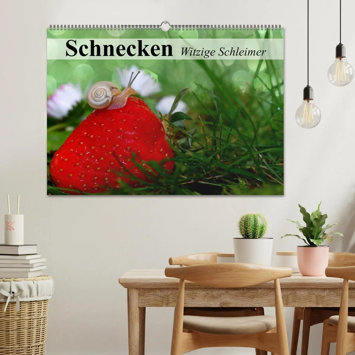 Bild: 9783516055382 | Schnecken. Witzige Schleimer (Wandkalender 2026 DIN A2 quer),...