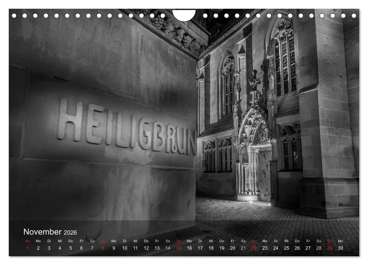 Bild: 9783516125382 | Heilbronn bei Nacht (Wandkalender 2026 DIN A4 quer), CALVENDO...