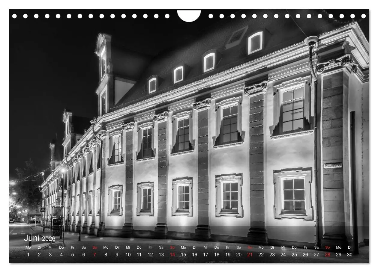 Bild: 9783516125382 | Heilbronn bei Nacht (Wandkalender 2026 DIN A4 quer), CALVENDO...