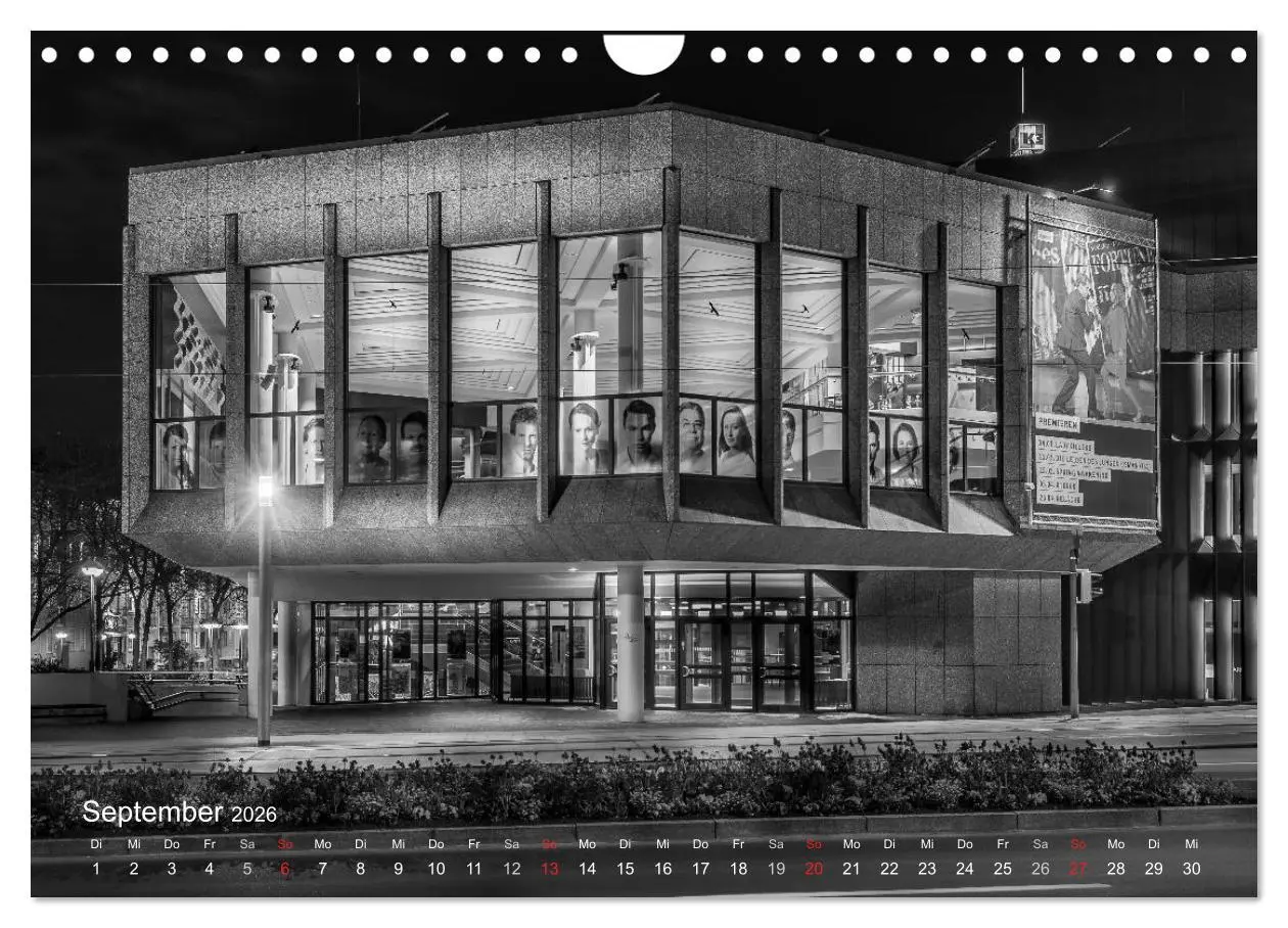 Bild: 9783516125382 | Heilbronn bei Nacht (Wandkalender 2026 DIN A4 quer), CALVENDO...