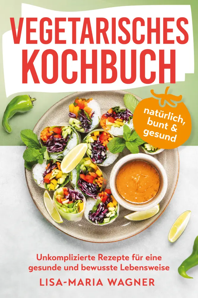 Cover: 9783910385382 | Vegetarisches Kochbuch - natürlich, bunt &amp; gesund | Lisa-Maria Wagner