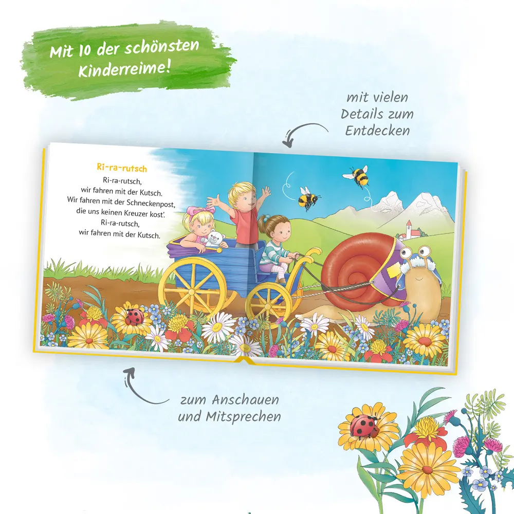 Bild: 9783965525382 | Trötsch Kinderbuch Mein klitzekleines Kinderbuch Kinderreime | Co.KG