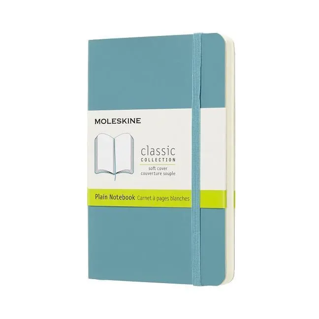 Cover: 8058341715482 | Notizbuch Riff Blau blanko | Moleskine | Taschenbuch | 192 S. | 2018