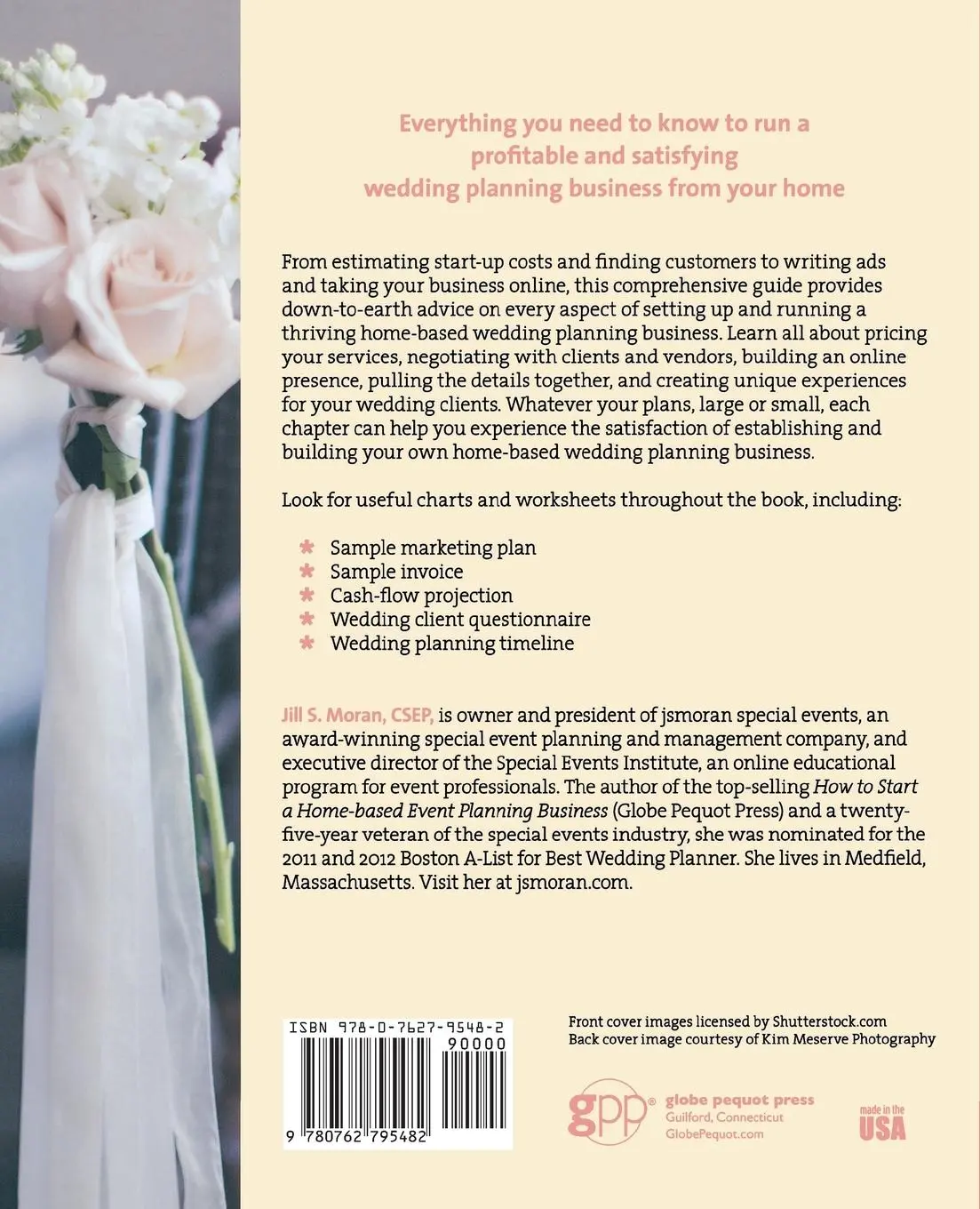 Rückseite: 9780762795482 | How to Start a Home-based Wedding Planning Business | Jill S. Moran