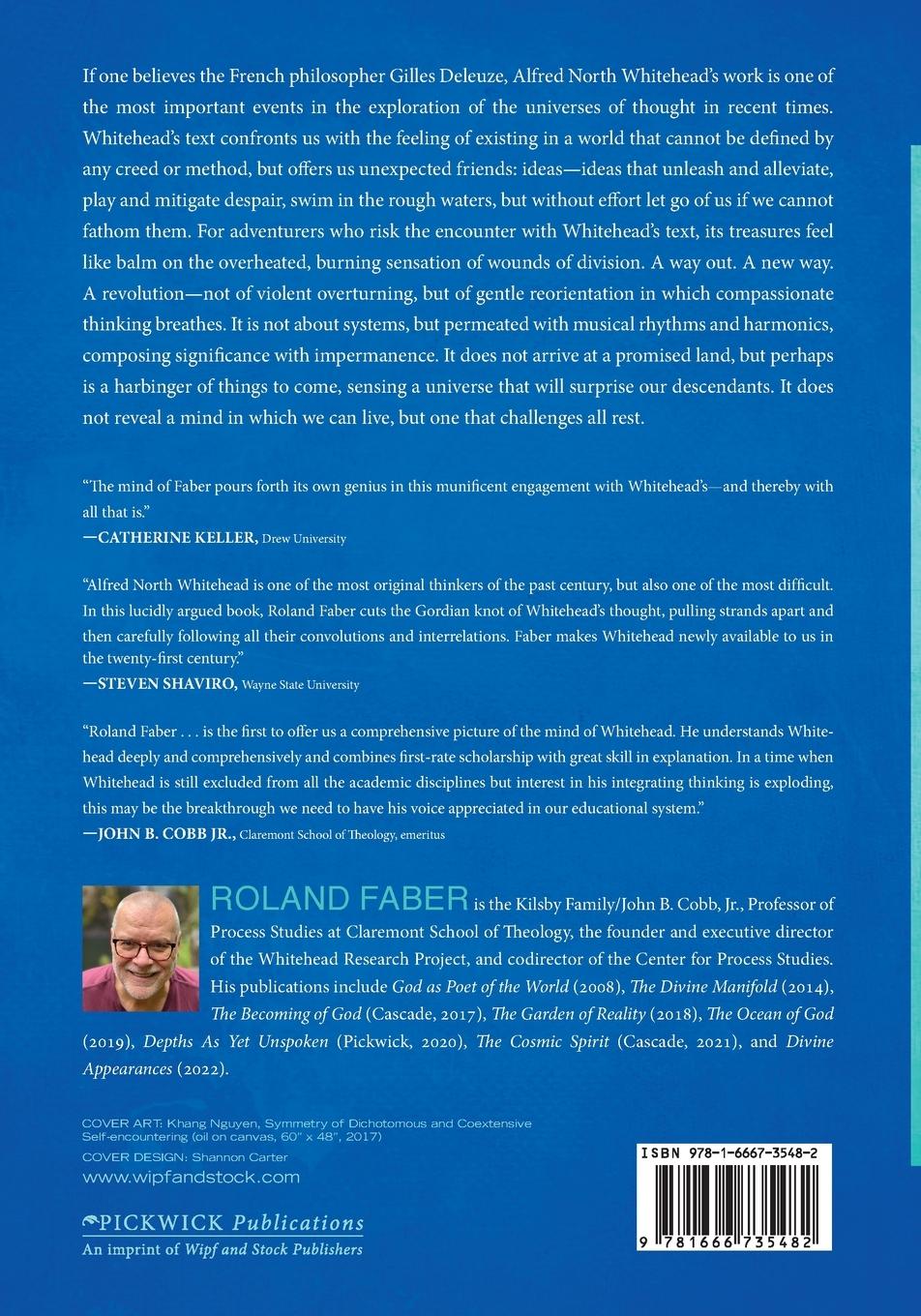Rückseite: 9781666735482 | The Mind of Whitehead | Adventure in Ideas | Roland Faber | Buch