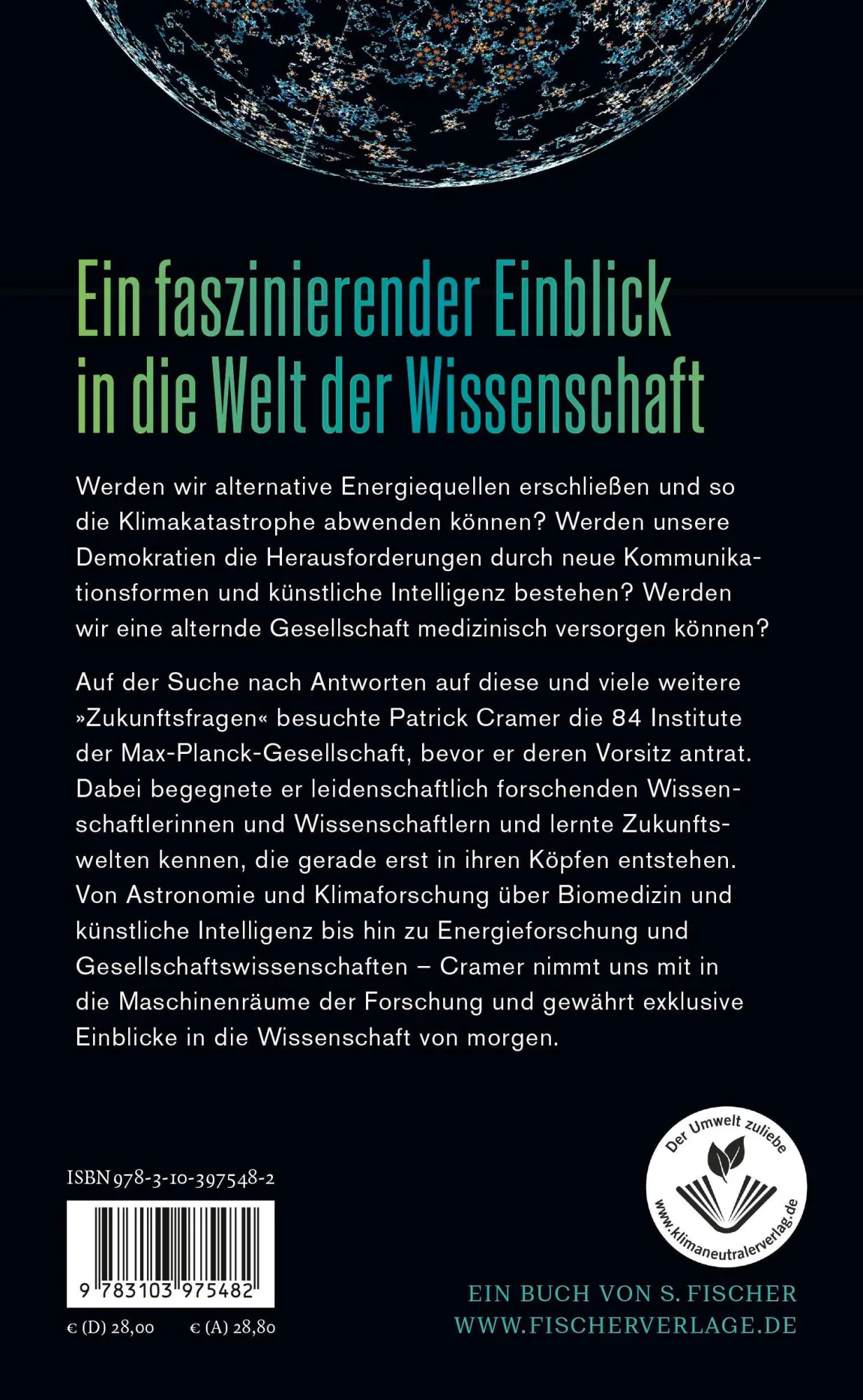 Rückseite: 9783103975482 | Zukunftswelten | Meine Reise zur Wissenschaft von morgen | Cramer