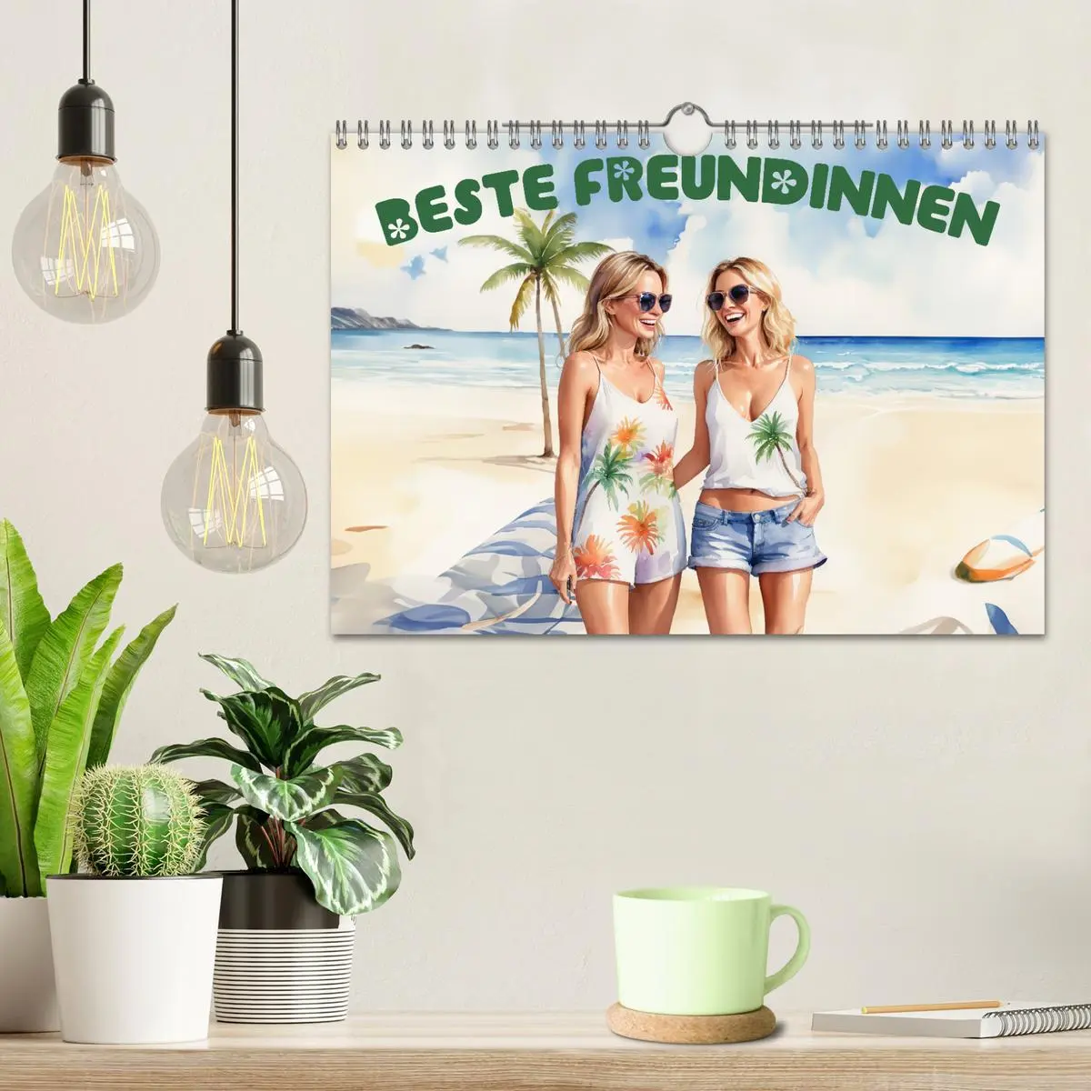 Bild: 9783383775482 | Beste Freundinnen (Wandkalender 2025 DIN A4 quer), CALVENDO...