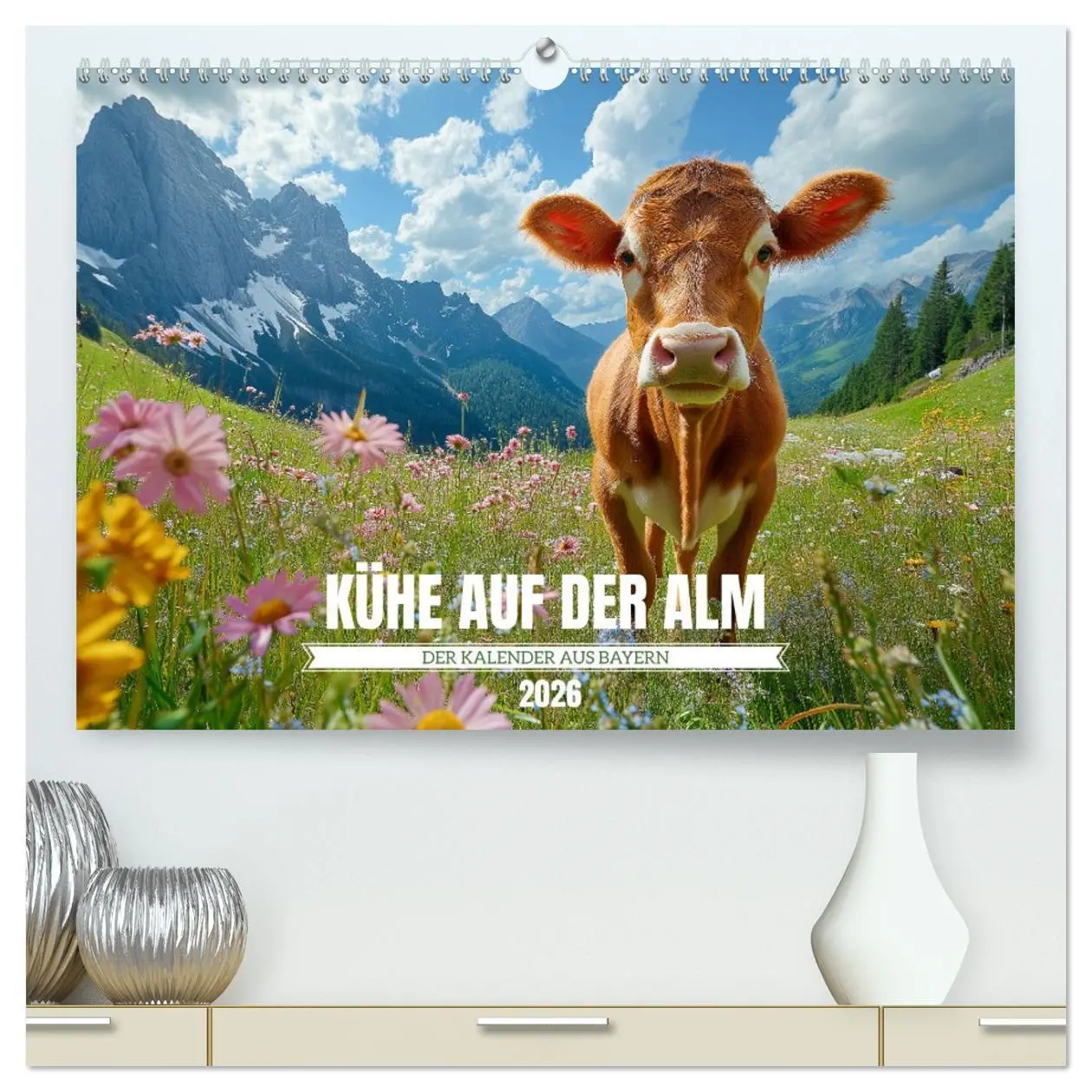 Cover: 9783457335482 | KÜHE AUF DER ALM - Der Kalender aus Bayern (hochwertiger Premium...