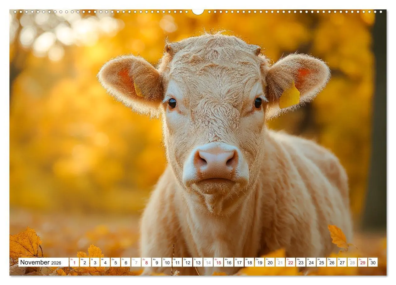 Bild: 9783457335482 | KÜHE AUF DER ALM - Der Kalender aus Bayern (hochwertiger Premium...