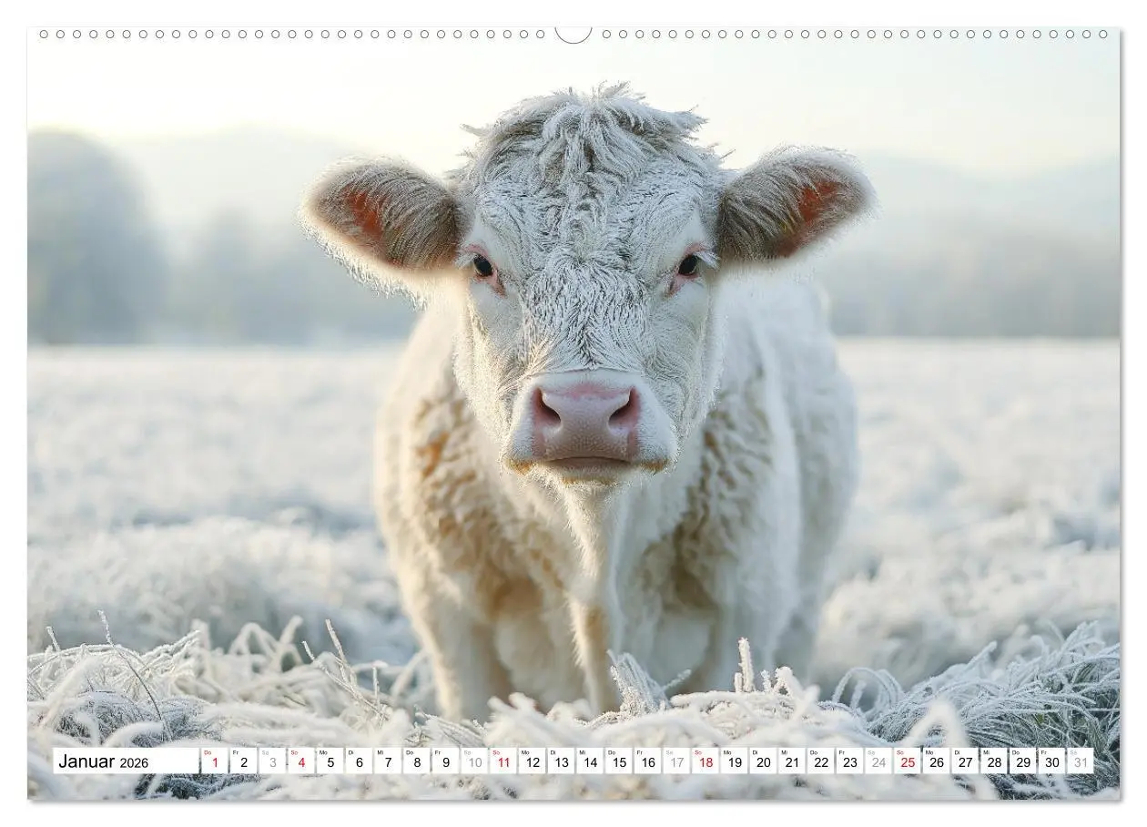 Bild: 9783457335482 | KÜHE AUF DER ALM - Der Kalender aus Bayern (hochwertiger Premium...