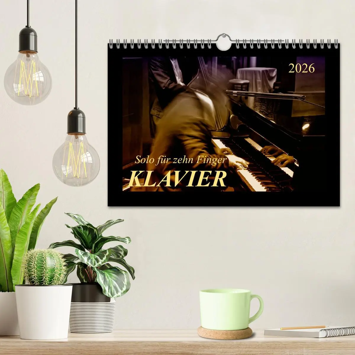 Bild: 9783516045482 | Klavier - Solo für zehn Finger (Wandkalender 2026 DIN A4 quer),...