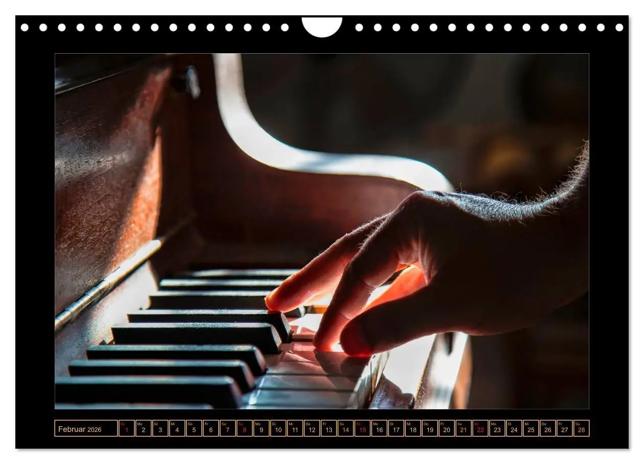 Bild: 9783516045482 | Klavier - Solo für zehn Finger (Wandkalender 2026 DIN A4 quer),...