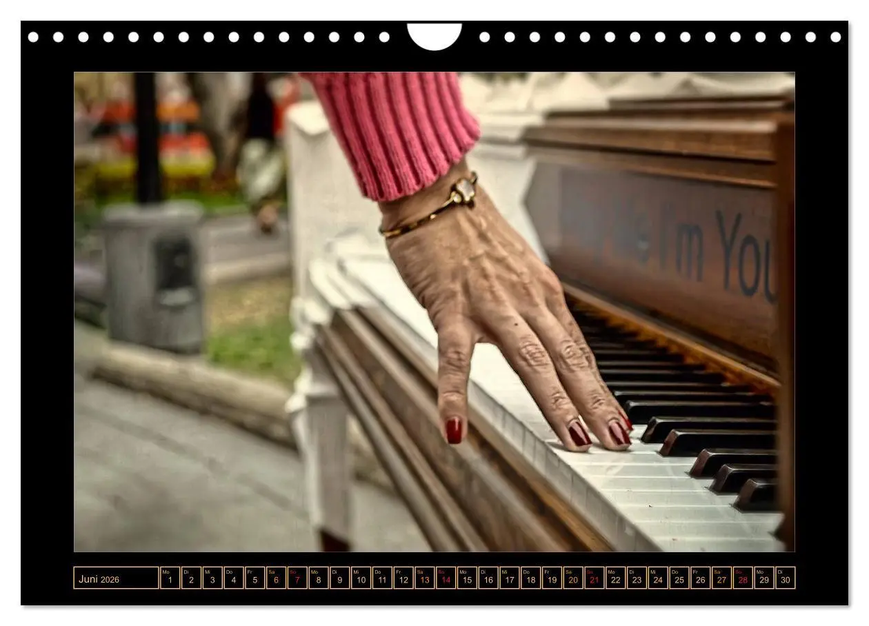 Bild: 9783516045482 | Klavier - Solo für zehn Finger (Wandkalender 2026 DIN A4 quer),...