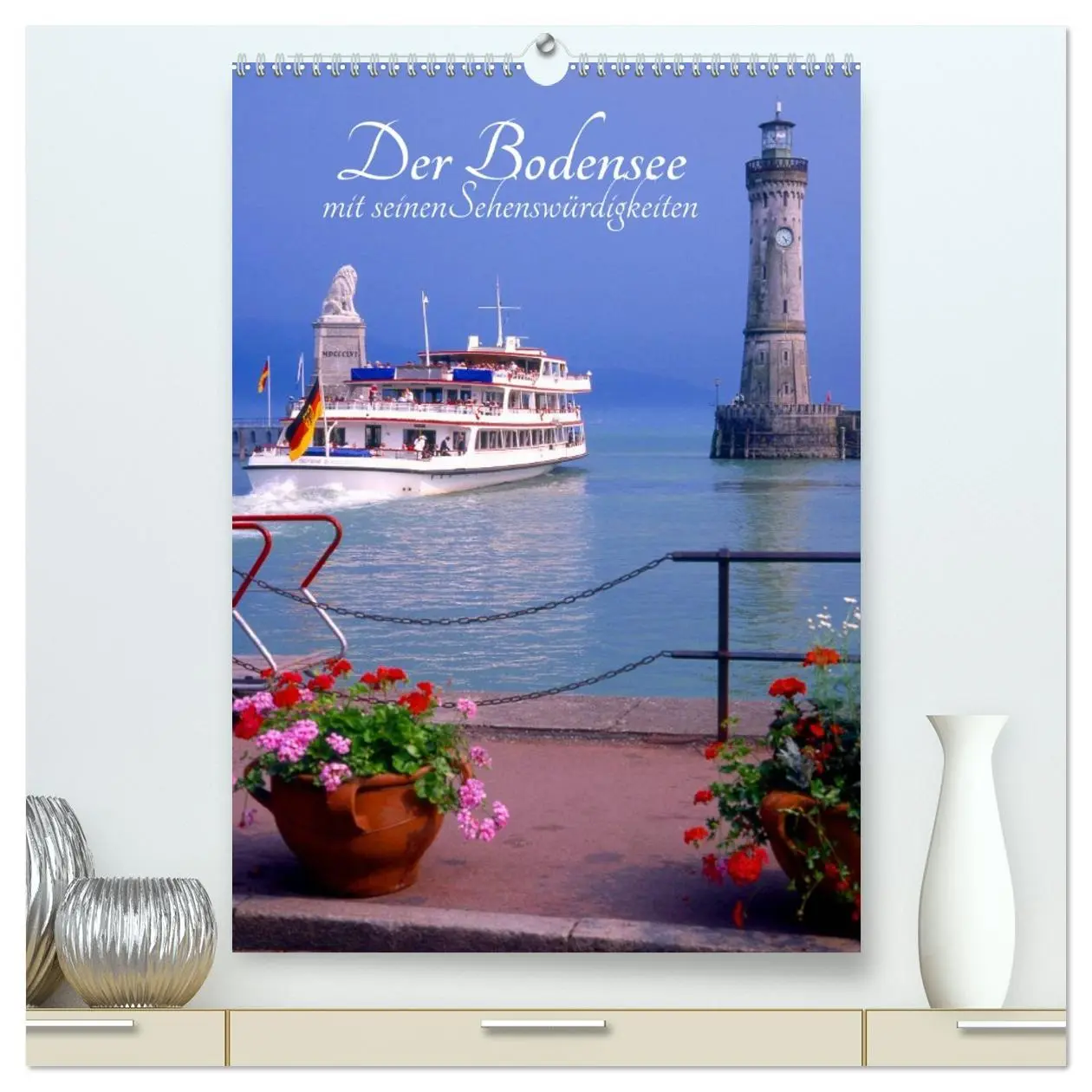 Cover: 9783516425482 | Der Bodensee mit seinen Sehenswürdigkeiten (hochwertiger Premium...