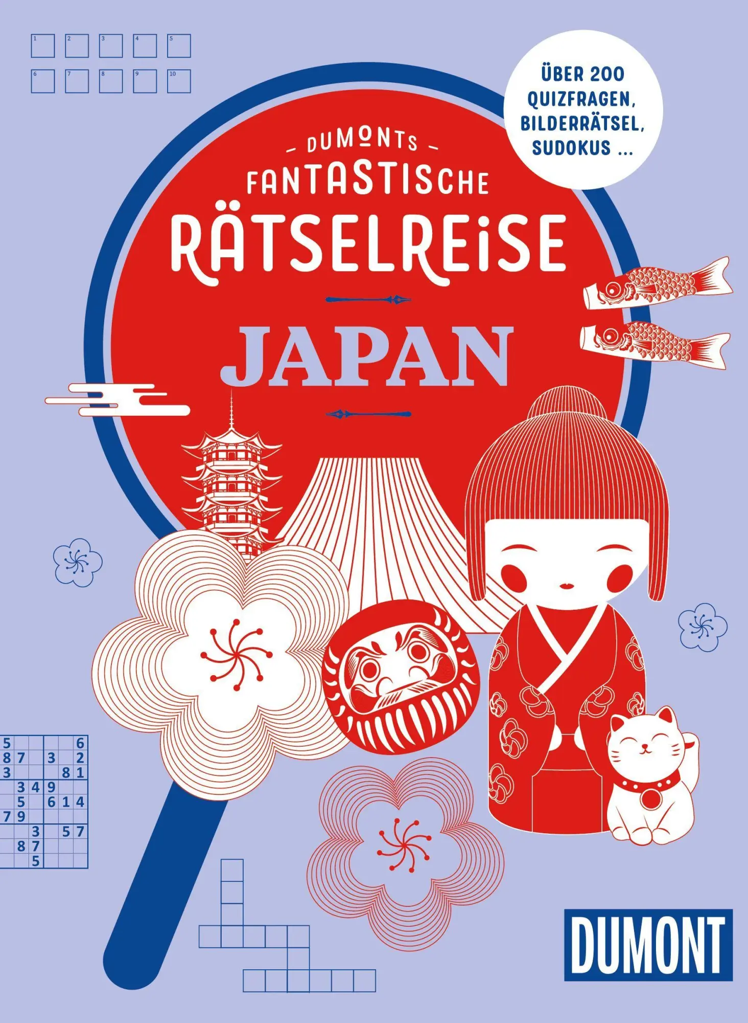Cover: 9783616035482 | DUMONTs Fantastische Rätselreise Japan | Jens Bey (u. a.) | Buch