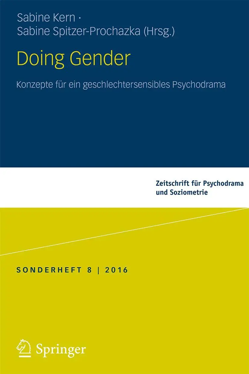 Cover: 9783658165482 | Doing Gender | Konzepte für ein geschlechtersensibles Psychodrama | vi