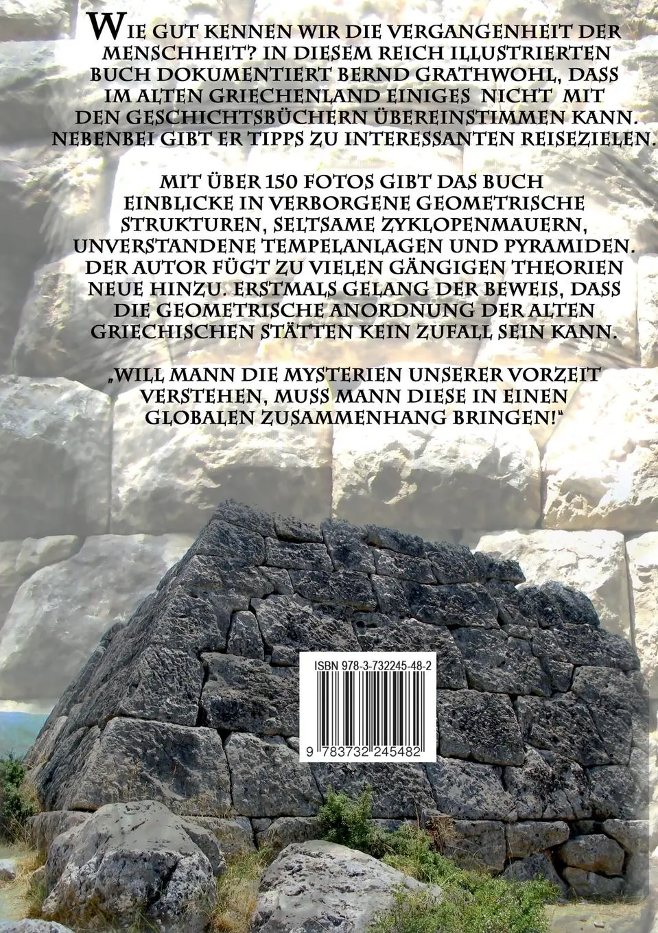 Rückseite: 9783732245482 | Die verborgenen Rätsel Griechenlands | Bernd Grathwohl | Taschenbuch