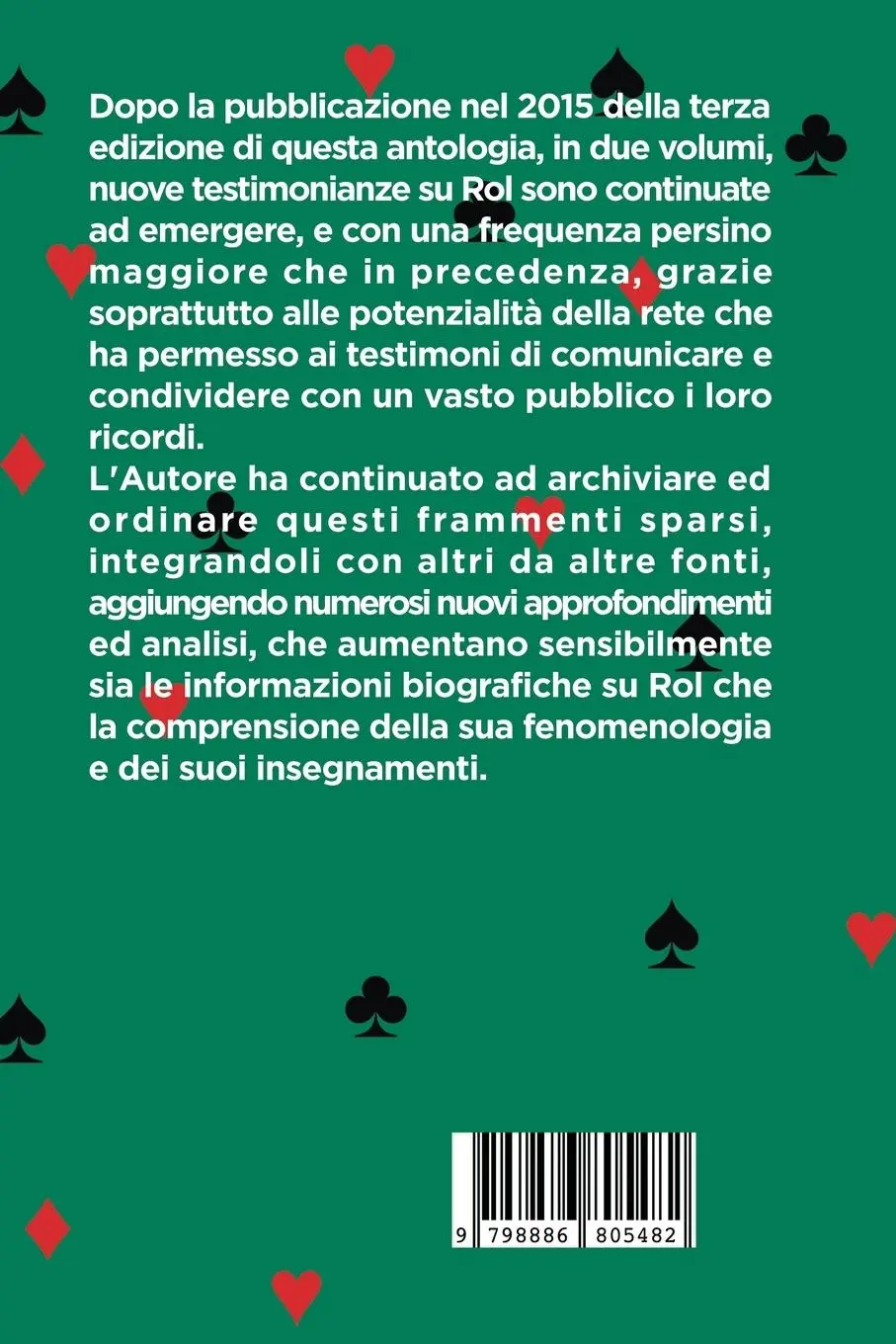 Rückseite: 9798886805482 | L'Uomo dell'Impossibile - Volume 3 | Franco Rol | Taschenbuch | 2022