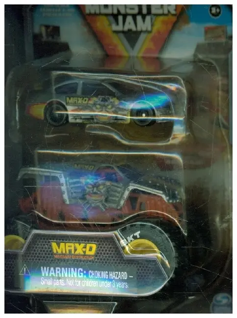 Cover: 681147055582 | MNJ Monster Jam Truck &amp; Racecar 2-Pack | In Karton | 05558 | 2024