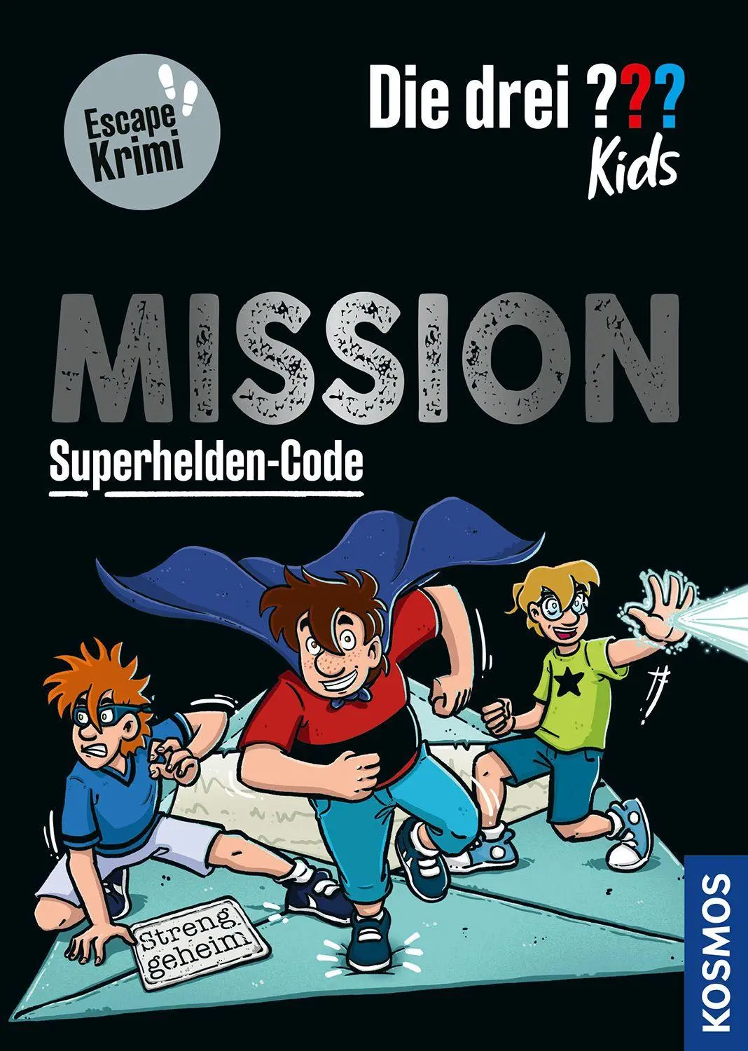 Cover: 9783440185582 | Die drei ??? Kids, Mission Superhelden-Code | Nina Schiefelbein | Buch