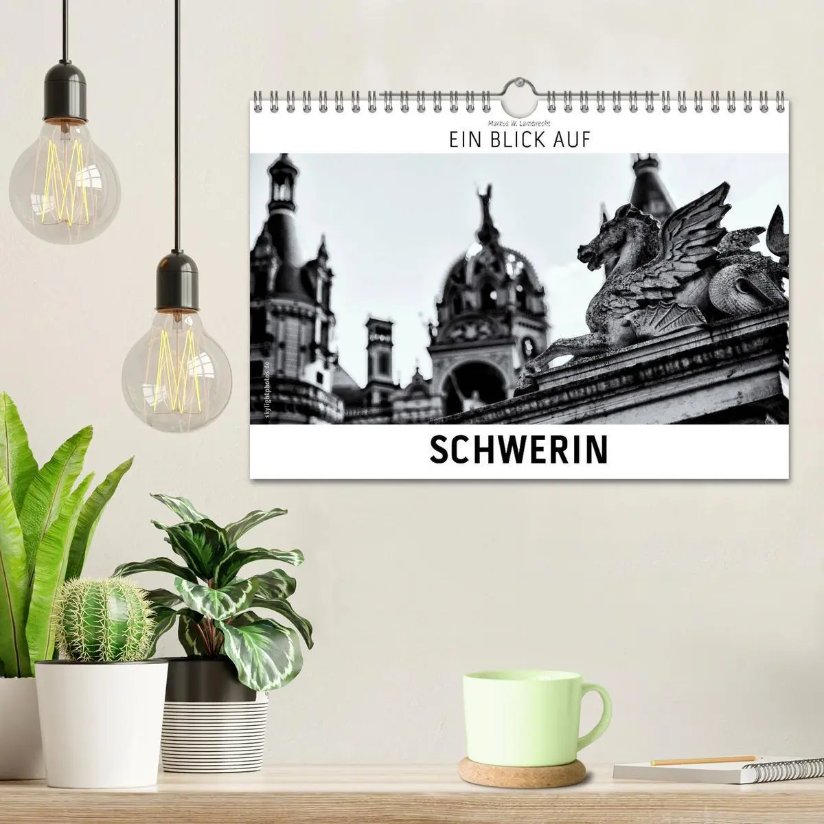 Bild: 9783457875582 | Ein Blick auf Schwerin (Wandkalender 2026 DIN A4 quer), CALVENDO...