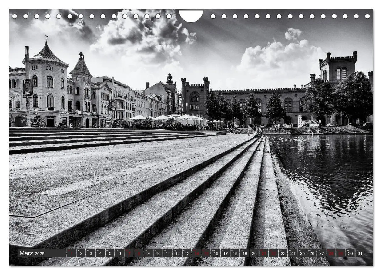 Bild: 9783457875582 | Ein Blick auf Schwerin (Wandkalender 2026 DIN A4 quer), CALVENDO...