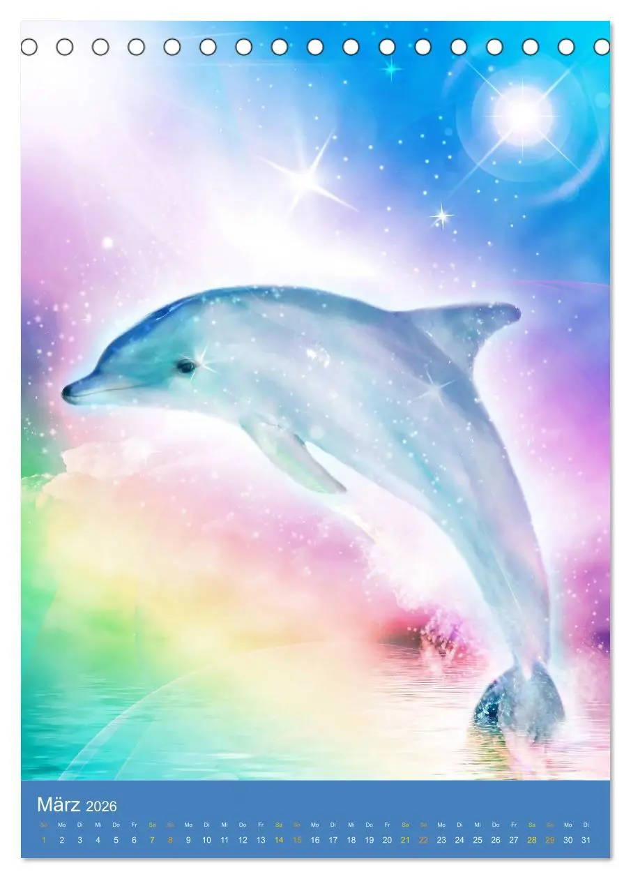 Bild: 9783516415582 | Fantasy Lichtwesen (Tischkalender 2026 DIN A5 hoch), CALVENDO...