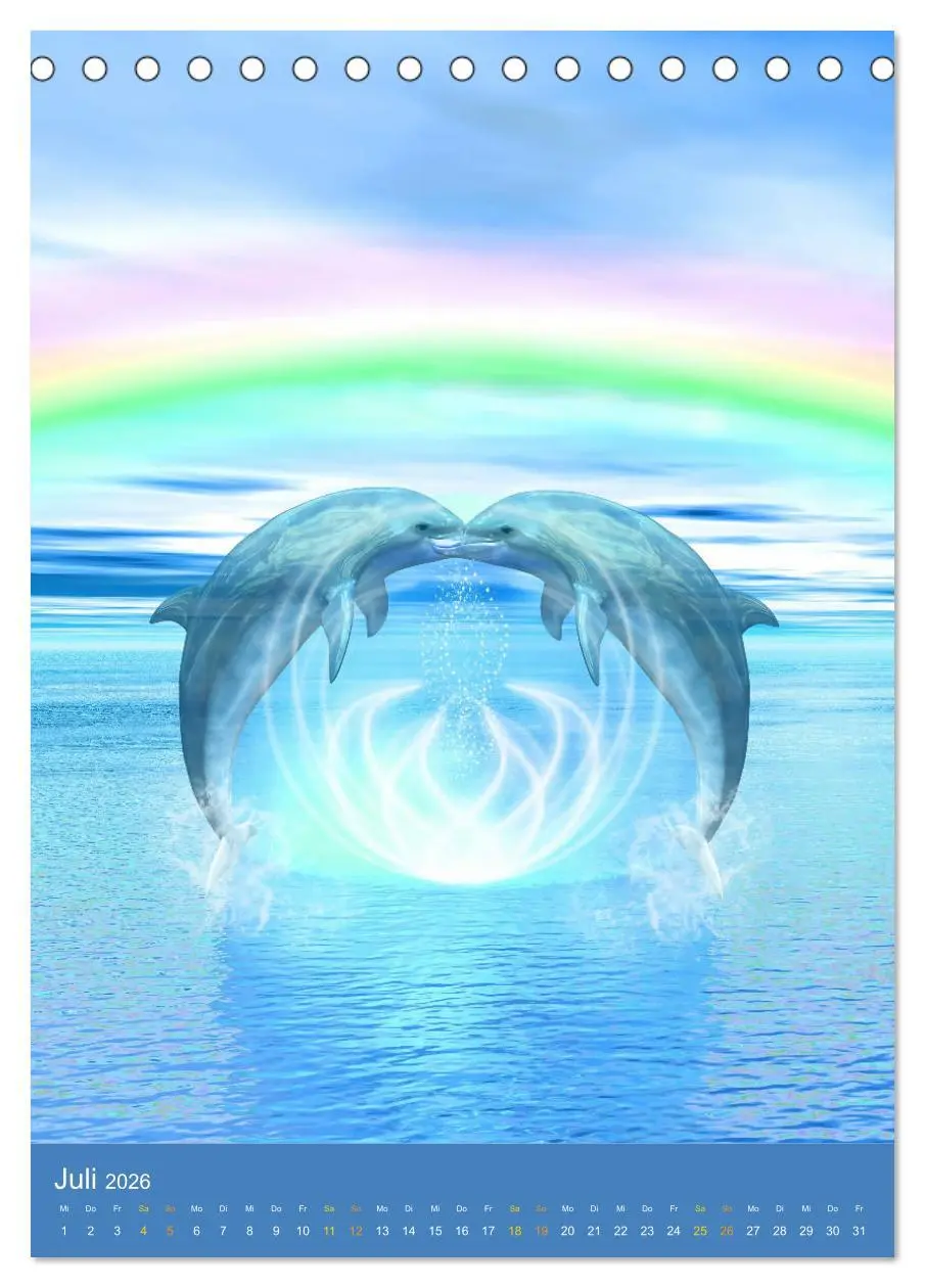 Bild: 9783516415582 | Fantasy Lichtwesen (Tischkalender 2026 DIN A5 hoch), CALVENDO...