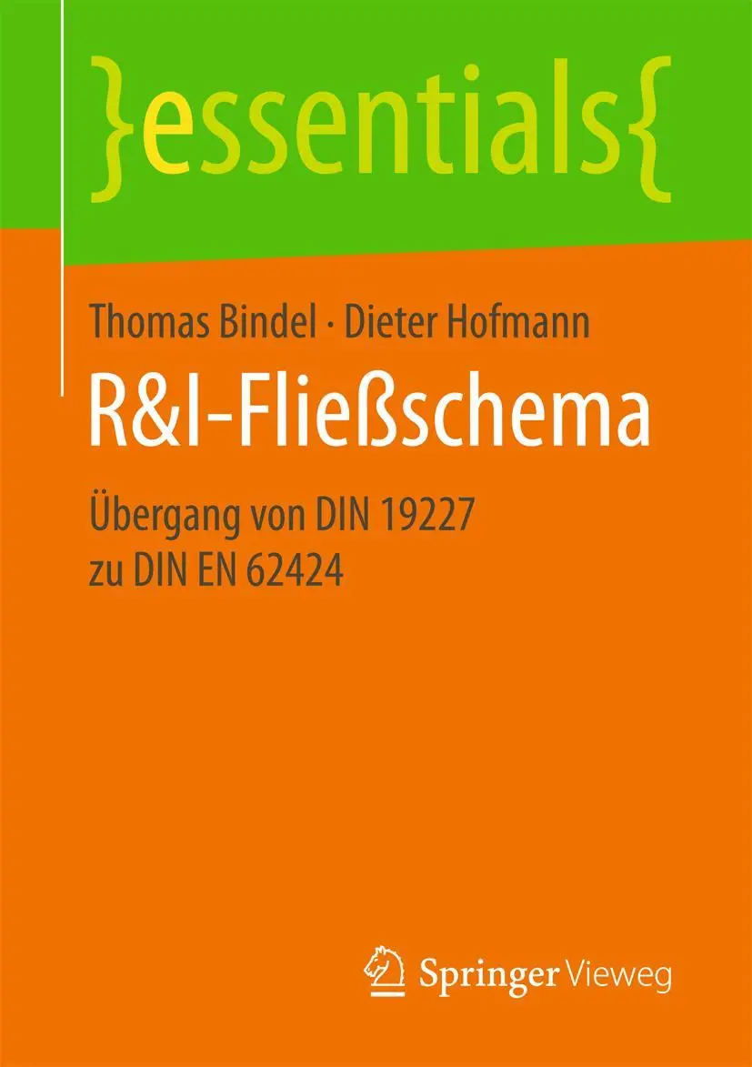 Cover: 9783658155582 | R&amp;I-Fließschema | Übergang von DIN 19227 zu DIN EN 62424 | Taschenbuch